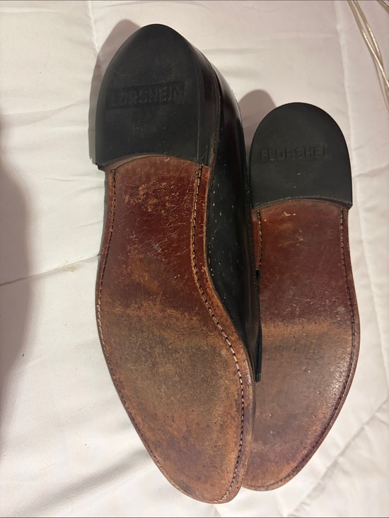 Florsheim Black Leather Tassel Kiltie Loafers main image 4